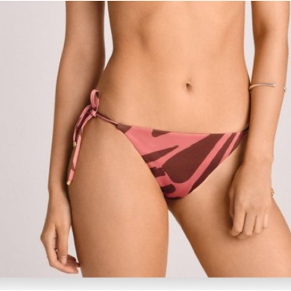NWT Vitamin A Women's Side-Tie Swim Bikini Bottom Size Medium - Picture 7 of 8